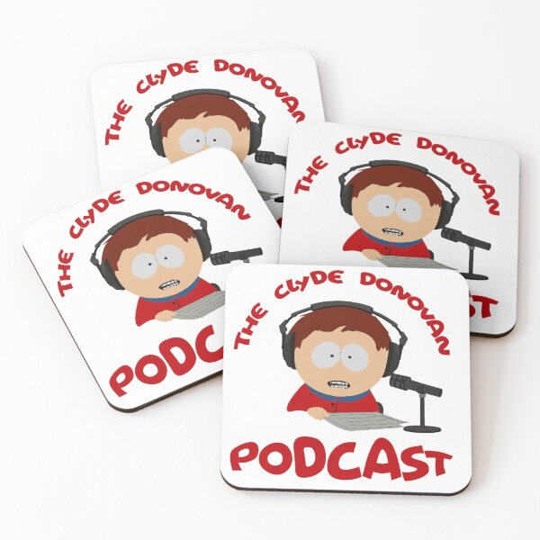 Item preview, The Clyde Donovan Podcast | South Park designed and sold by Crimson Dawn.