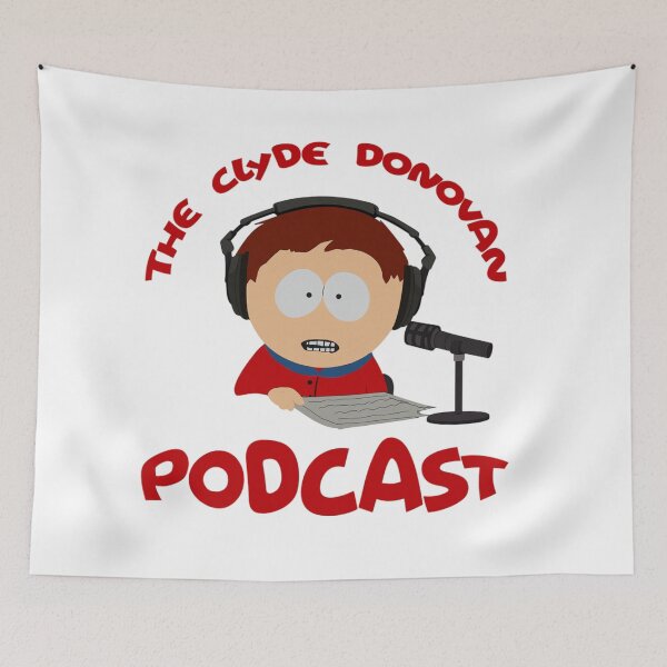 Item preview, The Clyde Donovan Podcast | South Park designed and sold by Crimson Dawn.