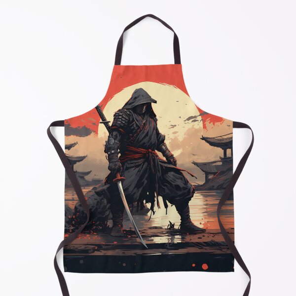 Item preview, Shadow Samurai – Blood Moon Ronin designed and sold by EchoWave11.