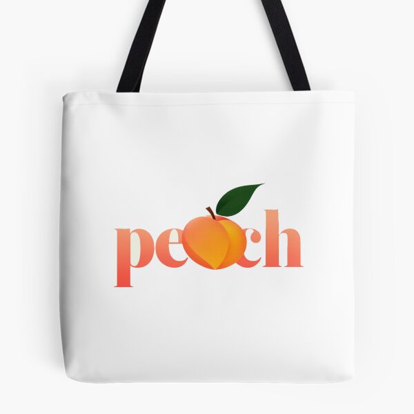 Item preview, Peach Aesthetic Word Art Design • Cute Fruit Typography • Soft Pink Peach Illustration for Stickers & Prints designed and sold by Bright Nest Studio.