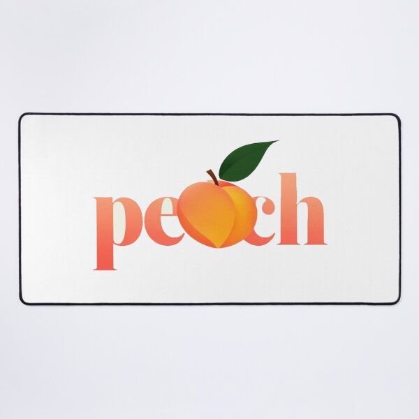Item preview, Peach Aesthetic Word Art Design • Cute Fruit Typography • Soft Pink Peach Illustration for Stickers & Prints designed and sold by Bright Nest Studio.