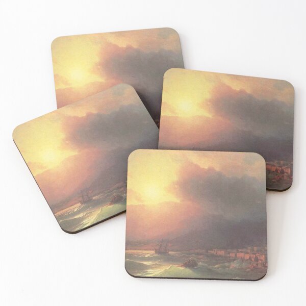 Item preview, View of Yalta in evening designed and sold by SharonTheFirst.