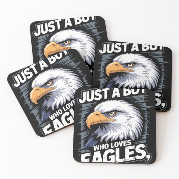 Item preview, Just A Boy Who Loves Eagles Lover Boys Eagle designed and sold by consfafaperi.