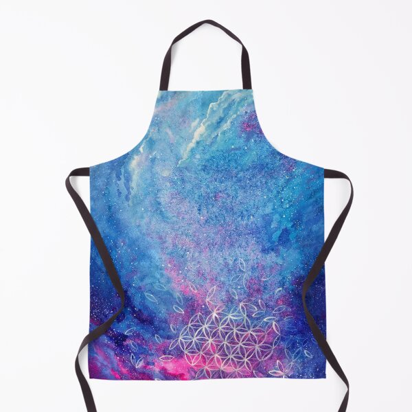 Item preview, Flower of Life Watercolors Cosmic Painting designed and sold by shantilovesart.