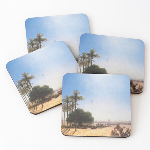 Item preview, Caravan in the oasis, Egypt designed and sold by SharonTheFirst.
