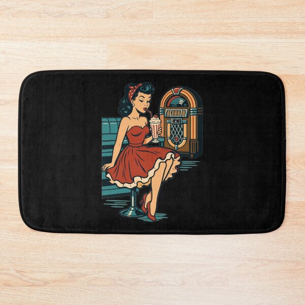 Item preview, Rockabilly 50s Diner Milkshake Jukebox Retro  designed and sold by Pineapple-Tree.