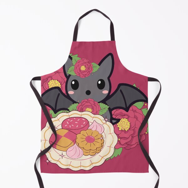 Item preview, Kawaii Bat and Camellia Cookie Plate designed and sold by Kanniax.