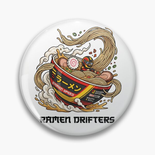 Item preview, Ramen Drifters – Japanese Street Food Adventure Art designed and sold by ArtisticVlad.