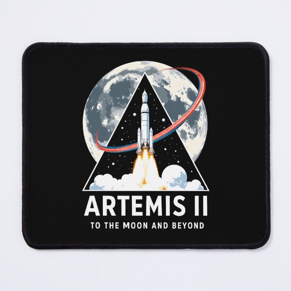 Item preview, Artemis II To The Moon And Beyond Rocket Space Mission Design designed and sold by LunaMagicStudio.
