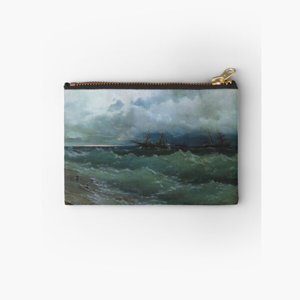 Item preview, Ships in the stormy sea designed and sold by SharonTheFirst.