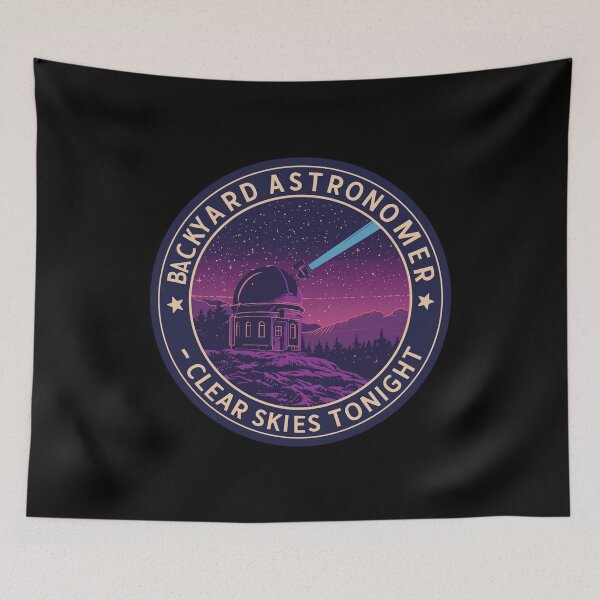 Item preview, Backyard Astronomer – Telescope Nights designed and sold by KapiPrint.