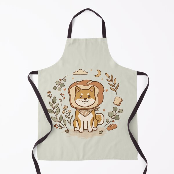 Item preview, Shiba Bread Buddy - Cute Minimalist Kawaii Shiba Inu Toast designed and sold by Minimochi Art.