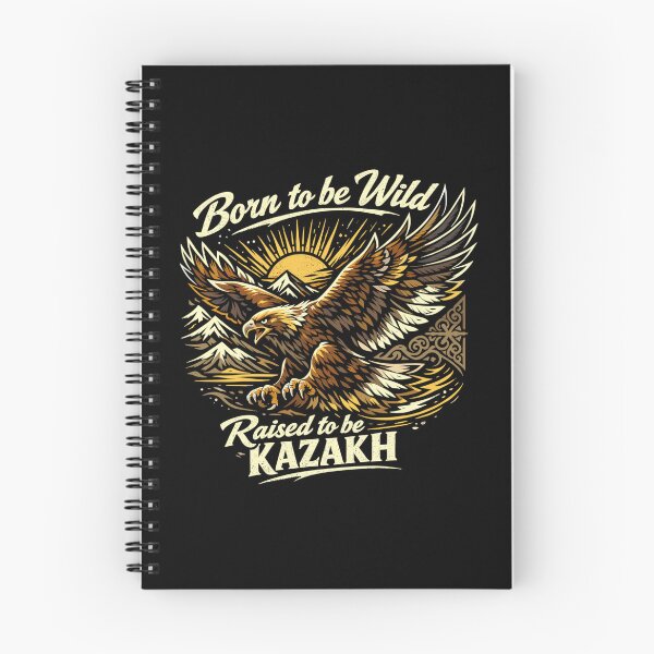 Item preview, Golden Eagle Born to be Wild Kazakh Design designed and sold by Pineapple-Tree.