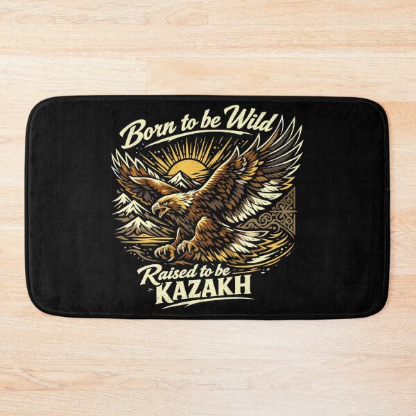 Item preview, Golden Eagle Born to be Wild Kazakh Design designed and sold by Pineapple-Tree.