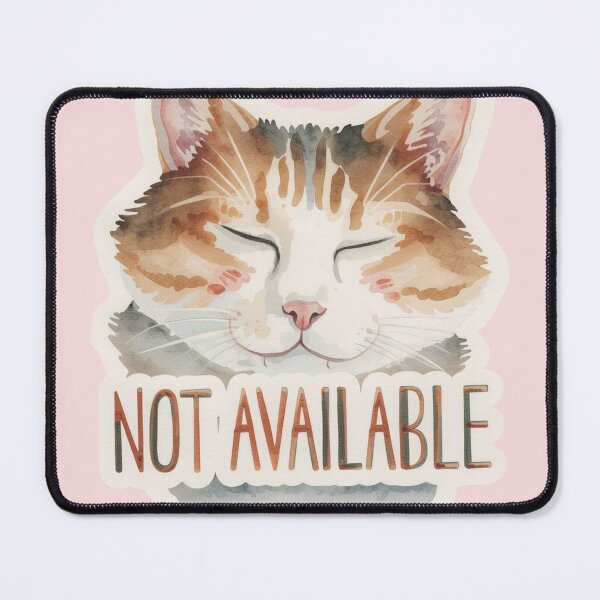 Item preview, Funny Sleepy Cat - Not Available  designed and sold by LoopyPop.