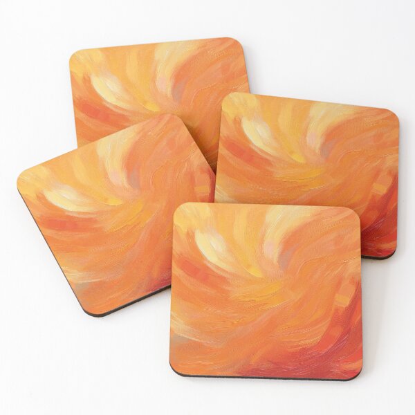 Item preview, Orange abstract art work designed and sold by Photopat.