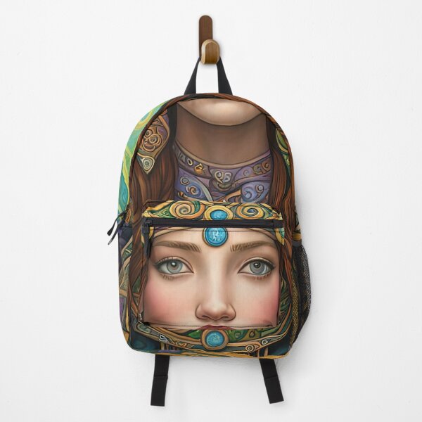 Item preview, Portrait of Celtic priestess, Spirit of Spring designed and sold by Colin Bentham.
