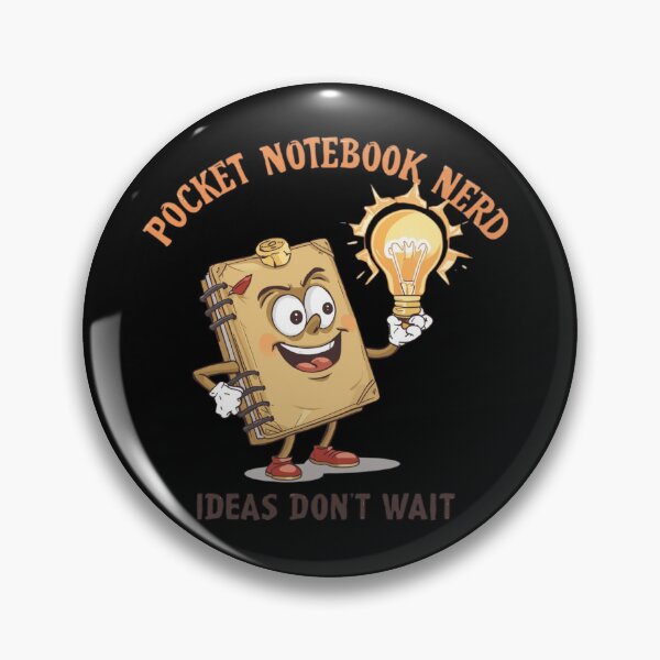 Item preview, Pocket Notebook Nerd – Ideas Everywh  designed and sold by KapiPrint.