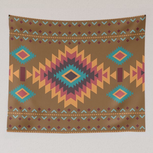 Item preview, Earthy Southwestern Tribal Pattern – Bold Aztec Boho Design designed and sold by PAWIRADA.