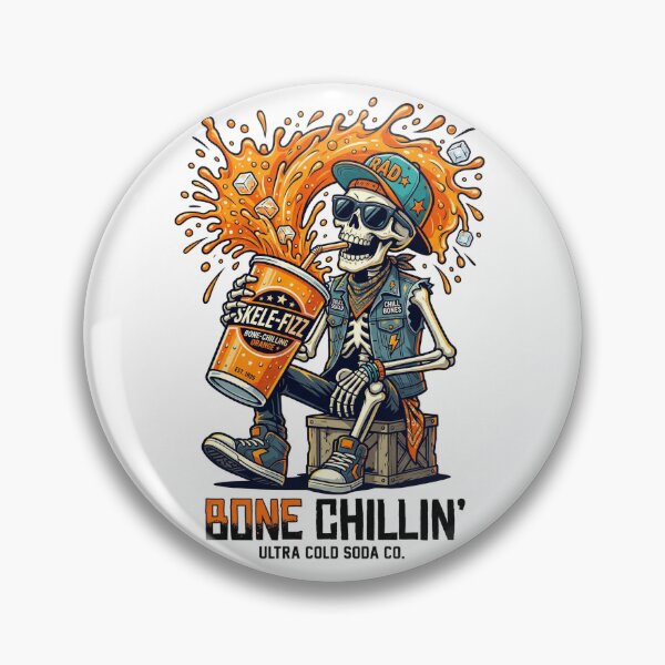 Item preview, Bone Chillin’ Skeleton Rider – Cool Graphic Design designed and sold by ArtisticVlad.