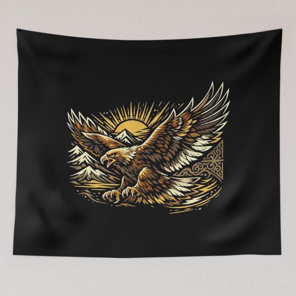 Item preview, Majestic Golden Eagle of Kazakhstan designed and sold by Pineapple-Tree.