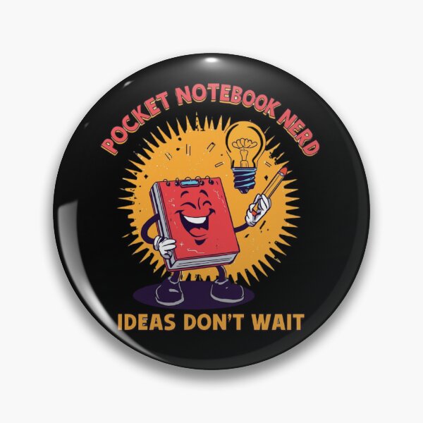 Item preview, Pocket Notebook Nerd – Ideas Everywh  designed and sold by KapiPrint.