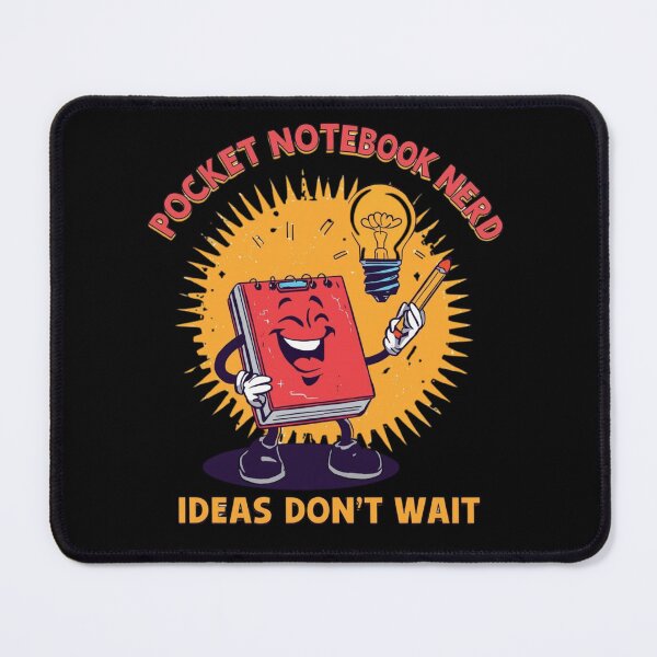 Item preview, Pocket Notebook Nerd – Ideas Everywh designed and sold by KapiPrint.