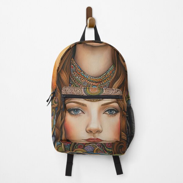 Item preview, Portrait of Celtic priestess, Spirit of Spring designed and sold by Colin Bentham.