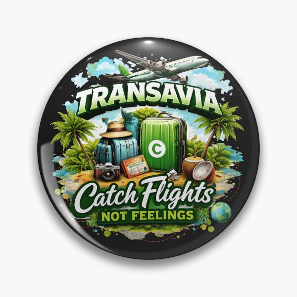 Artikelvorschau, Transavia Reisedesign – Flüge buchen, nicht Gefühle – Ästhetische Urlaubsgrafik entworfen und verkauft von Nixora.