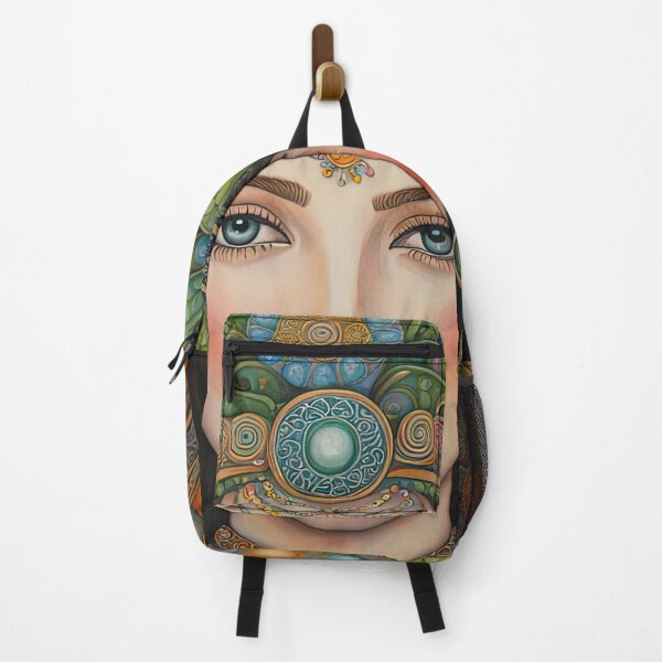 Item preview, Portrait of Celtic priestess, Spirit of Spring designed and sold by Colin Bentham.