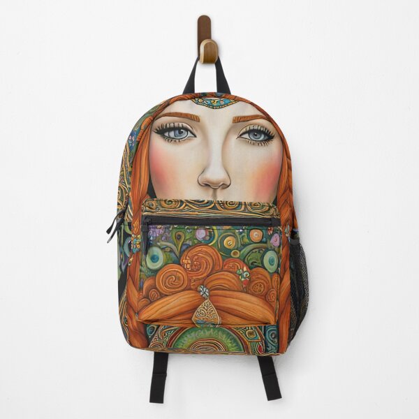 Item preview, Portrait of Celtic priestess, Spirit of Spring designed and sold by Colin Bentham.