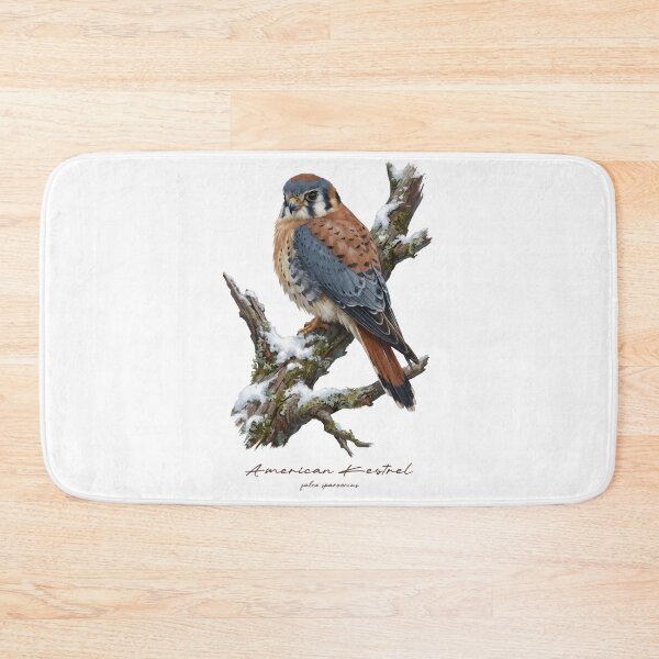 Item preview, American Kestrel on Tree in Winter designed and sold by Takeda-art.