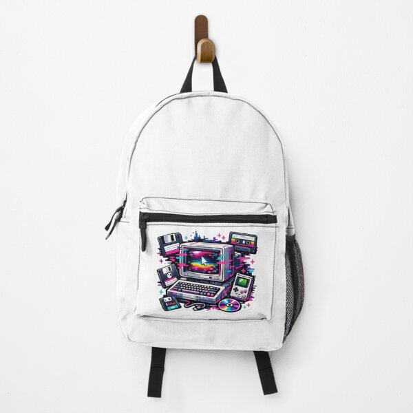 Item preview, Retro Computer Glitch Sticker – 90s Nostalgia Gaming, Pixel Art Vaporwave Tech Gift designed and sold by CosyCush.