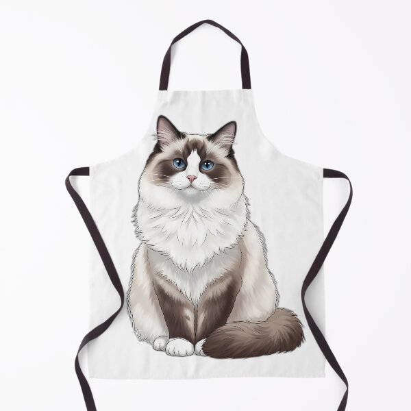 Item preview, Ragdoll Cat Calm Fluffy Coat designed and sold by pumsquare.