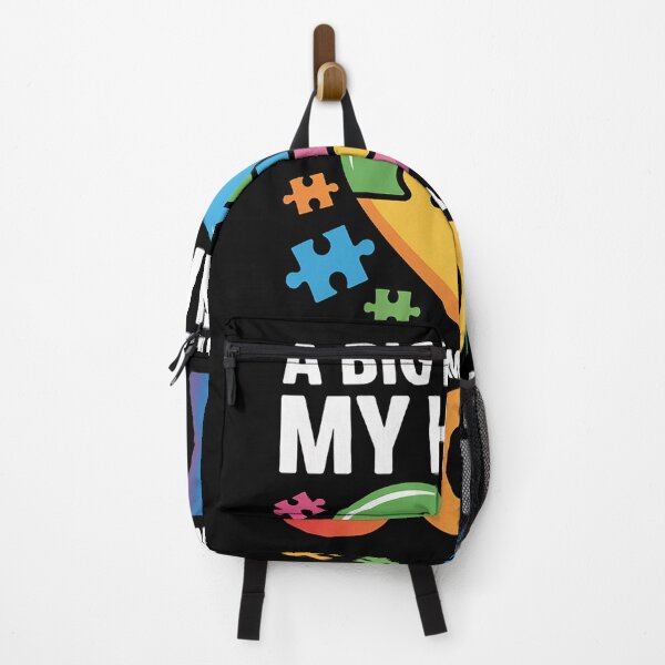 Item preview, A Big Piece of My Heart Has Autism and He's My Son designed and sold by ladypoeart.