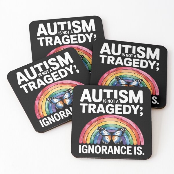 Item preview, Acceptance Quote & Rainbow Autism Awareness designed and sold by Ashleydougles.