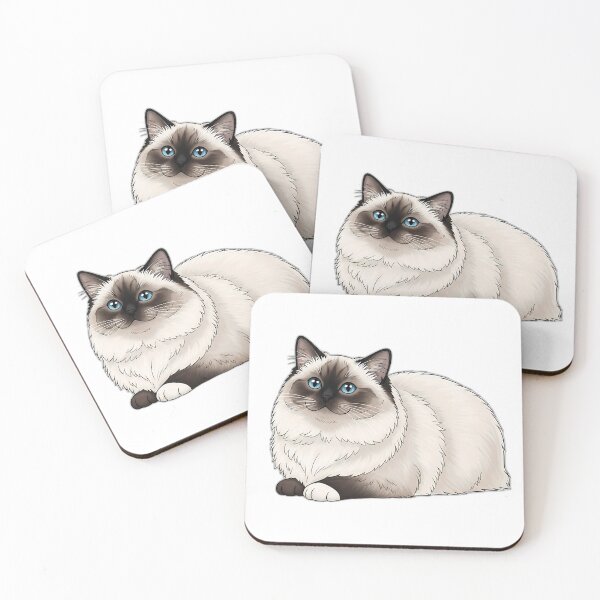 Item preview, Ragdoll Cat Loaf Pose Sweet Expression designed and sold by pumsquare.