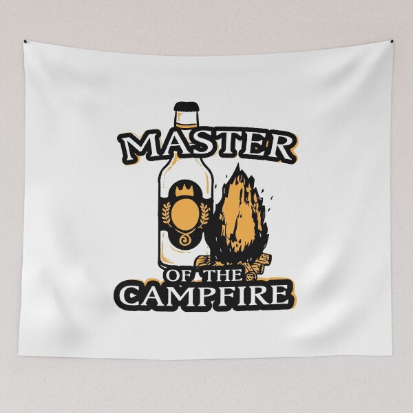 Item preview, Master Of The Campfire Camping  designed and sold by miracletee.