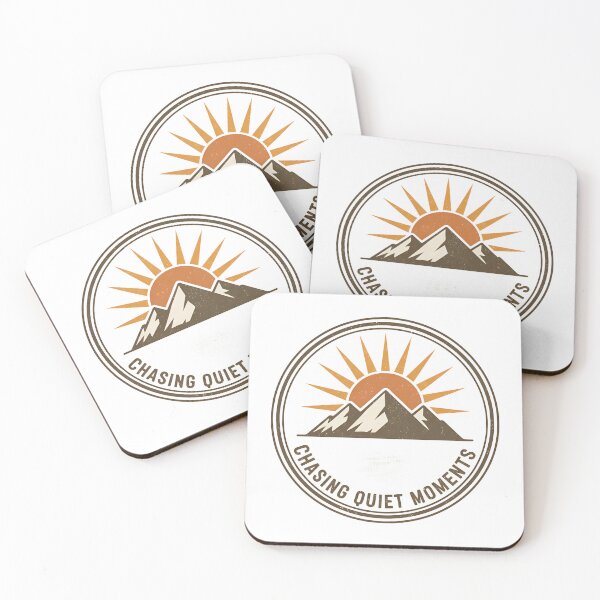Item preview, Chasing Quiet Moments Mountain Sunset Adventure Nature T-Shirt designed and sold by Rivistudio.