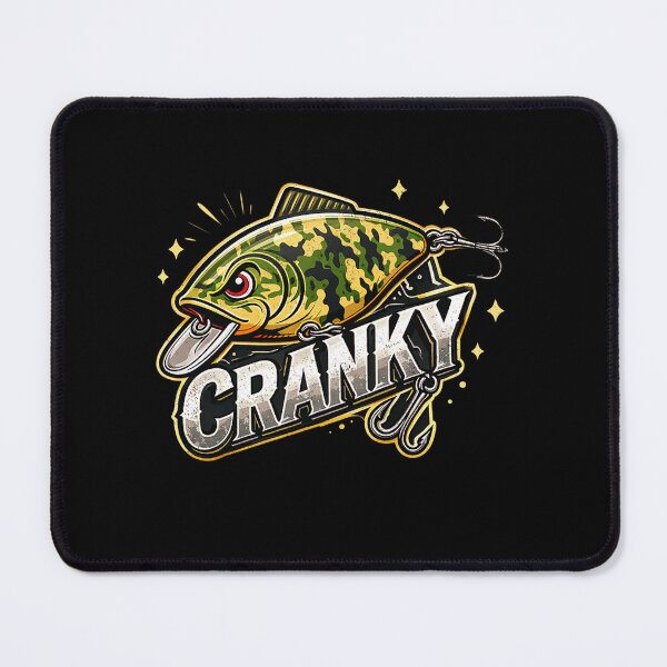 Item preview, A Funny Cranky Fishing Reel Design | Best Gift For Fisherman designed and sold by BlightedArt.