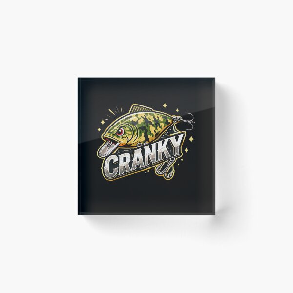 Item preview, A Funny Cranky Fishing Reel Design | Best Gift For Fisherman designed and sold by BlightedArt.