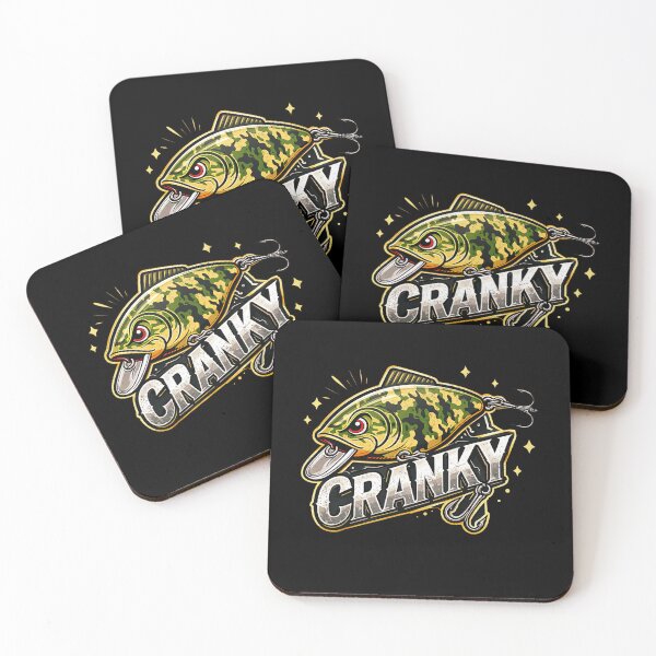 Item preview, A Funny Cranky Fishing Reel Design | Best Gift For Fisherman designed and sold by BlightedArt.