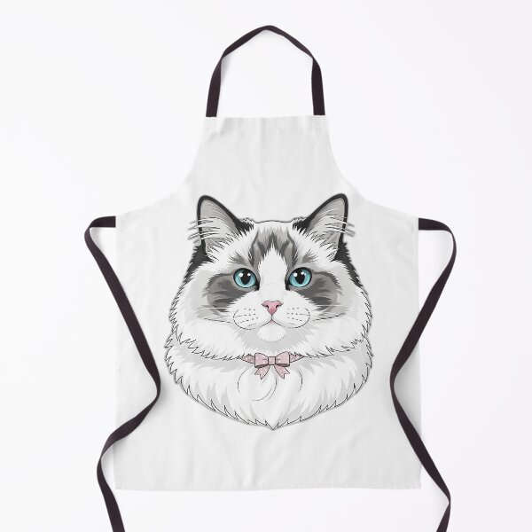 Item preview, Ragdoll Cat With Tiny Bow Collar designed and sold by pumsquare.