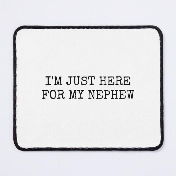 Item preview, Funny Aunt and Uncle Gift I'm Just Here For My Nephew Retro designed and sold by Ali-printshop.
