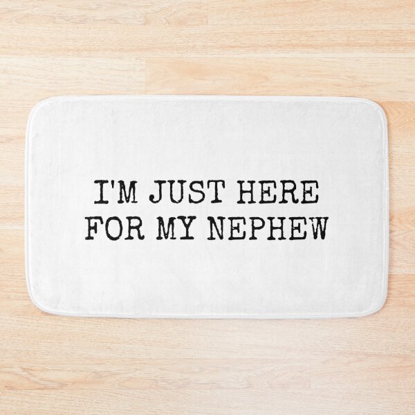 Item preview, Funny Aunt and Uncle Gift I'm Just Here For My Nephew Retro designed and sold by Ali-printshop.