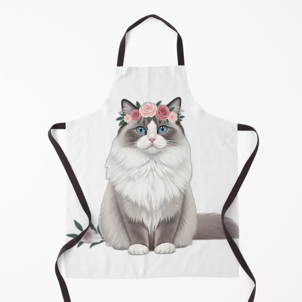 Item preview, Ragdoll Cat With Flower Crown Soft designed and sold by pumsquare.
