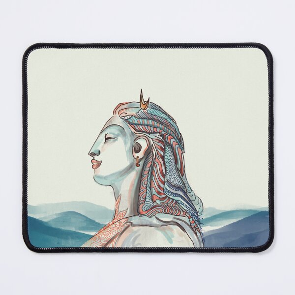 Item preview, Adiyogi shiva designed and sold by Vibhuti Art Studio.