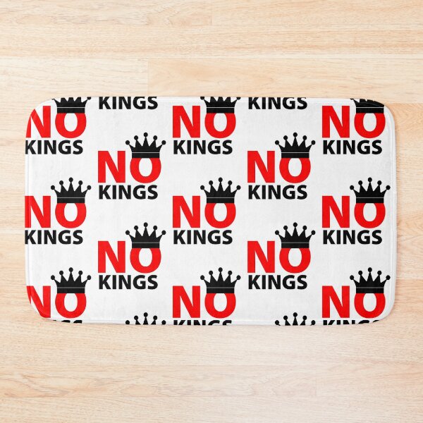 Item preview, No Kings , no queens, no monarchs, no monarchy, Design for Democrats designed and sold by designpeter.