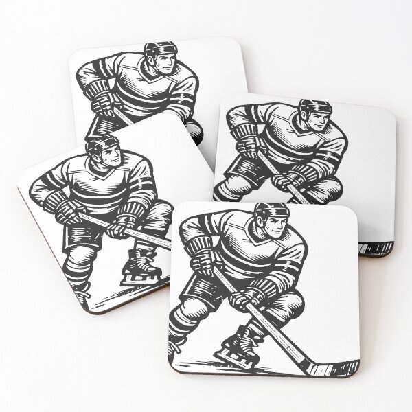 Item preview, Dynamic Ice Hockey Player Silhouette Vector Illustration - Action Sports Black and White Clipart4 designed and sold by Dejbar.