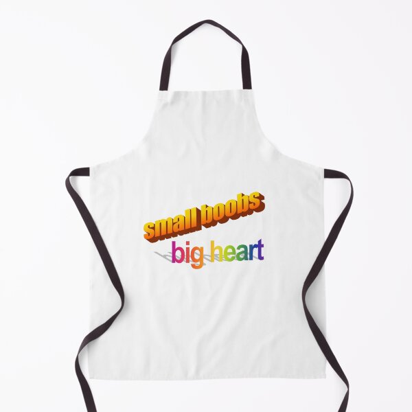 Item preview, small boobs big heart Wordart designed and sold by WorddArtt.